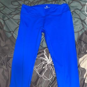 Royal blue capris